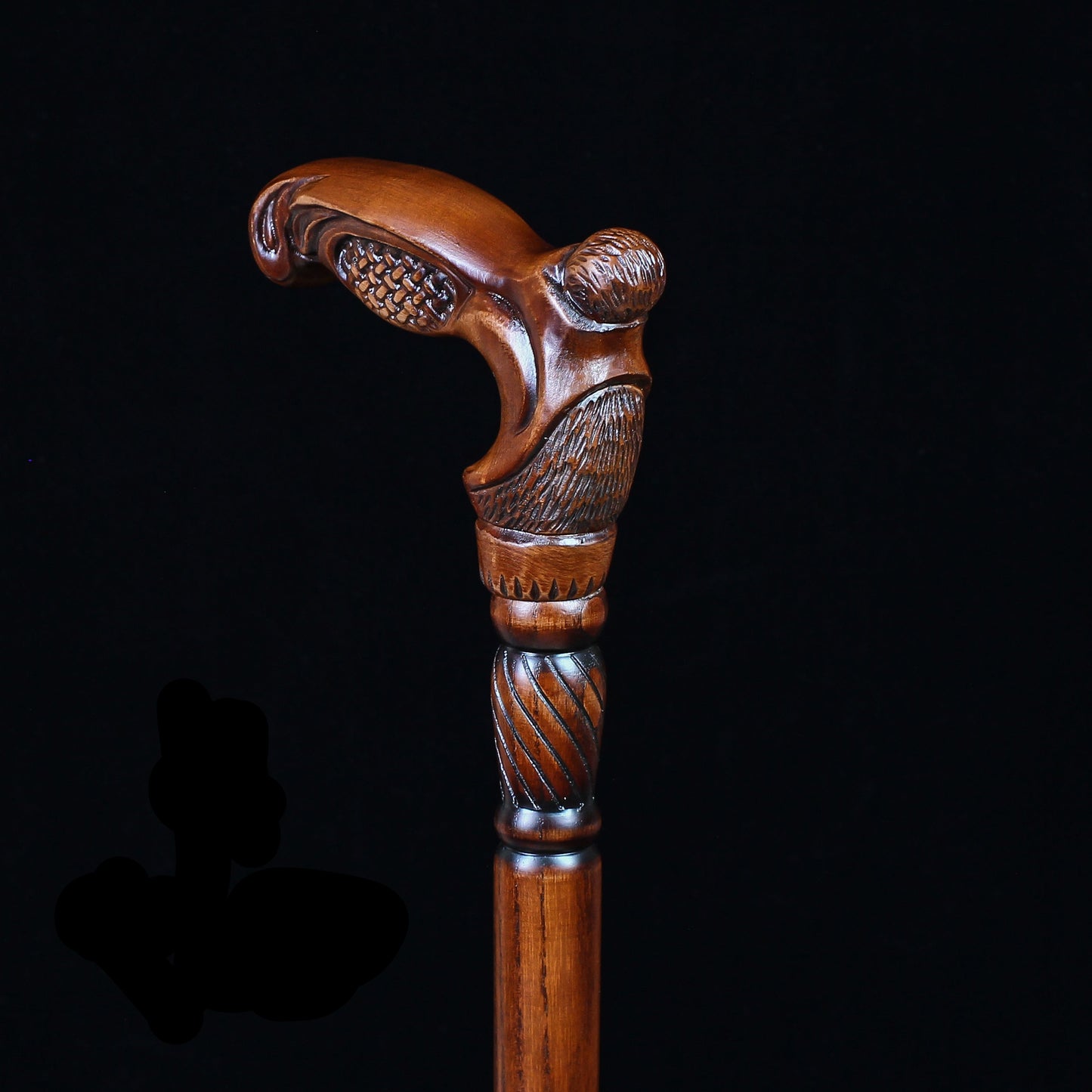 Weaving – Designer Wooden Walking Cane