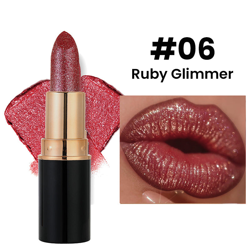 Today's Special - Buy 1 Get 1 Free💋Waterproof & Moisturizing Glitter Lipstick