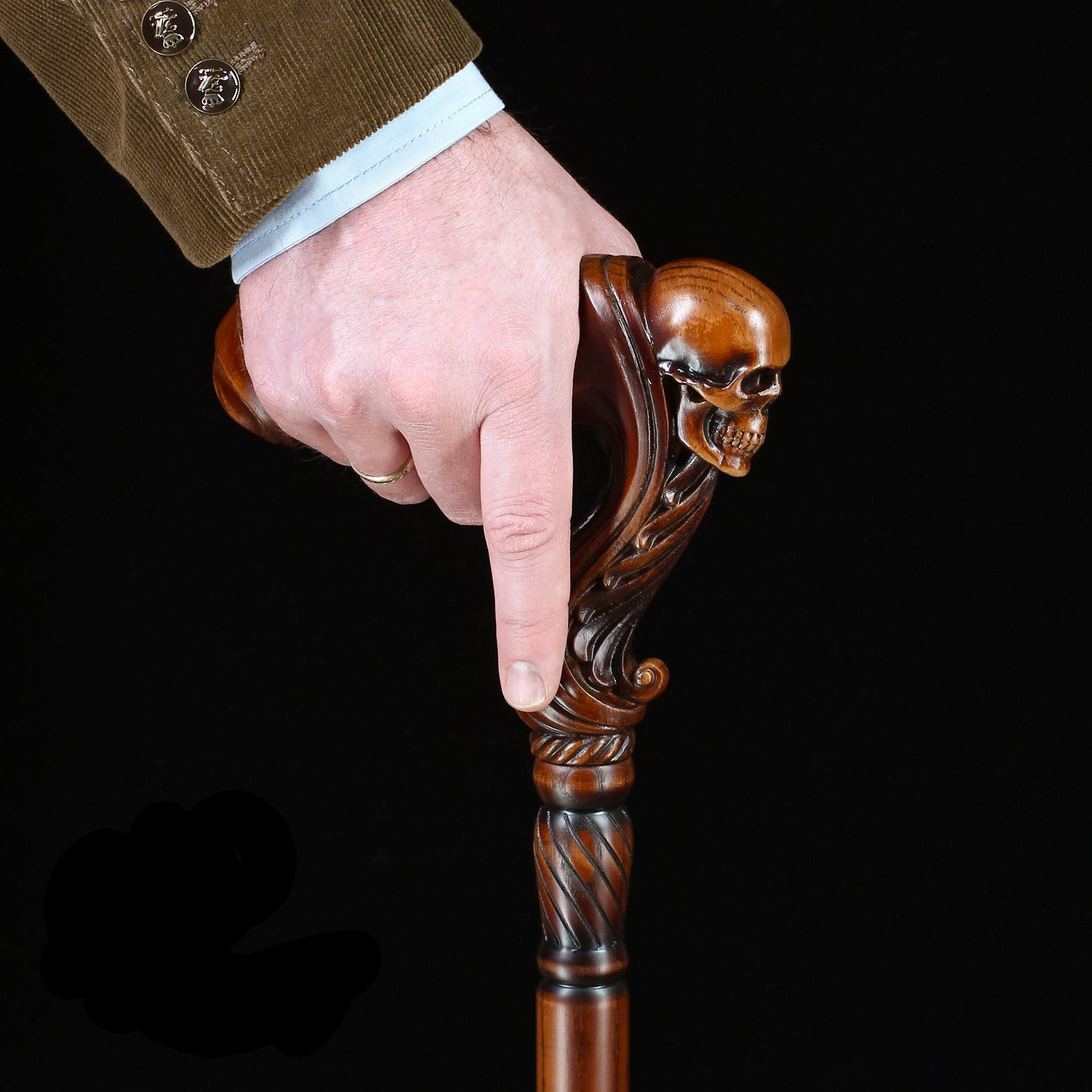 Skull Head – Ergonomic Walking Cane