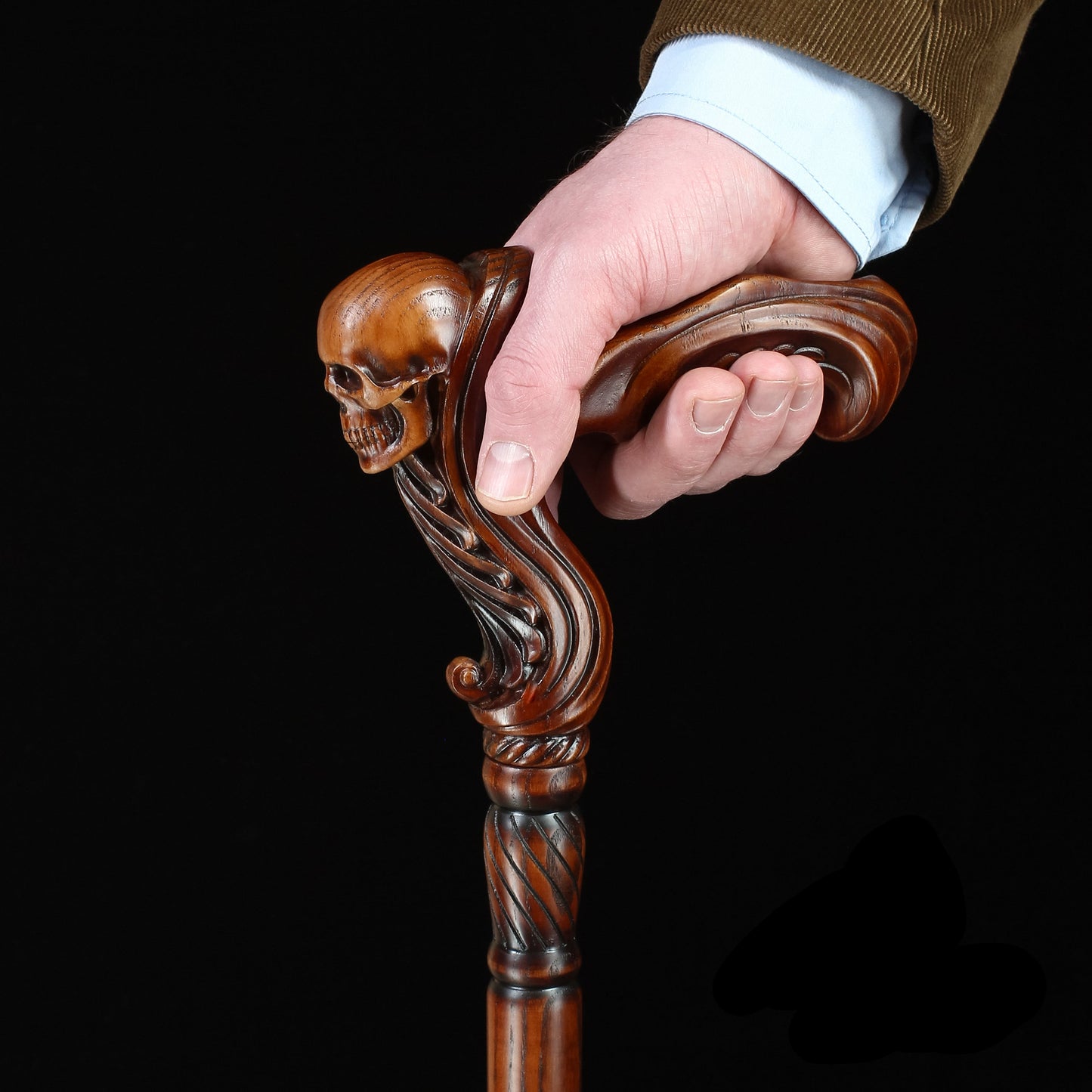 Skull Head – Ergonomic Walking Cane