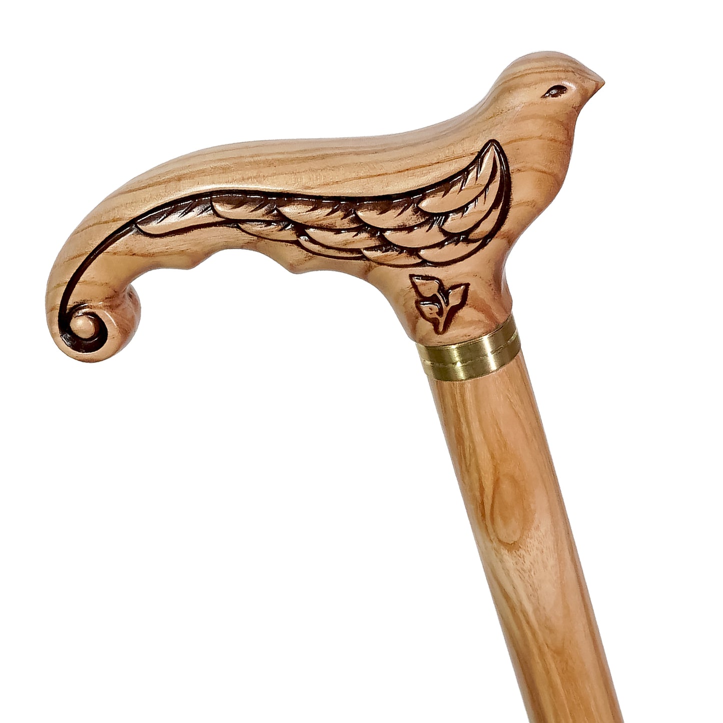 Swallow Light Wood – Classic Wooden Walking Cane