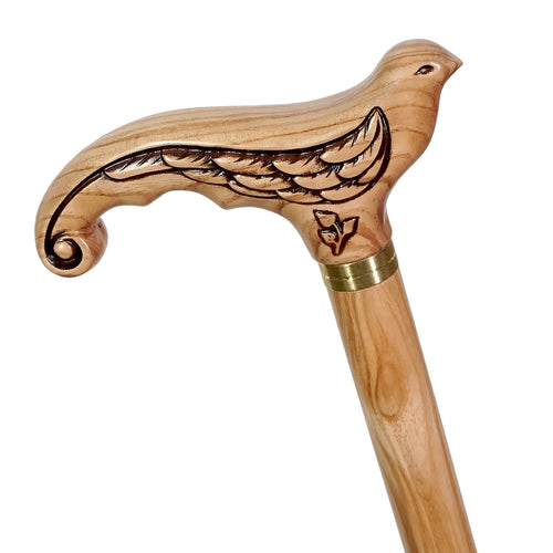 Swallow Light Wood – Classic Wooden Walking Cane