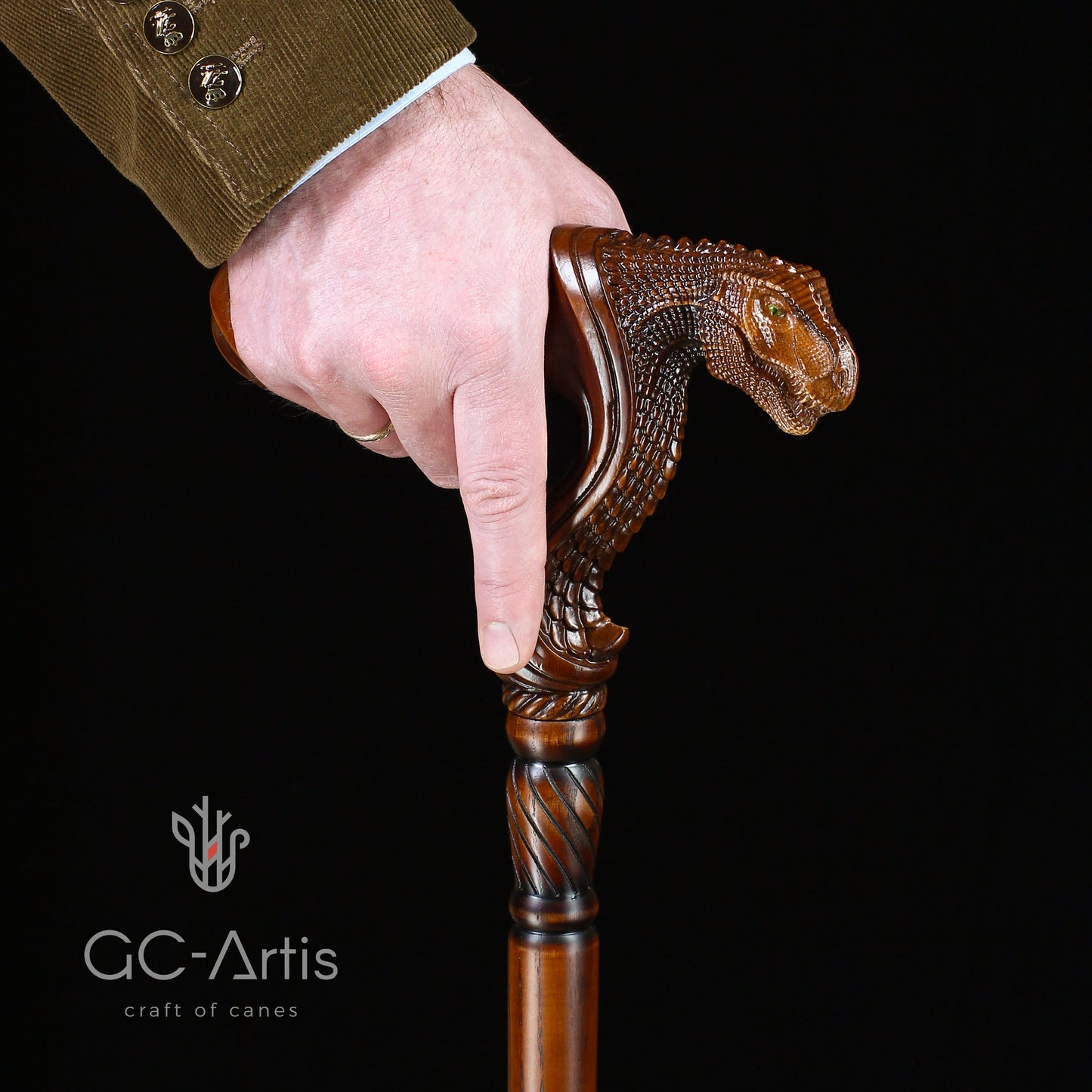T-Rex – Ergonomic Walking Cane (Right Hand)