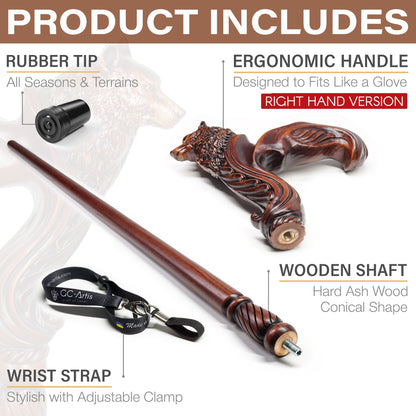 Wolf – Ergonomic Walking Cane
