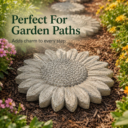 💥 LAST DAY 70% OFF - 🌻 Reusable Sunflower Stepping Stone Mold (📦Buy 2 Free Shipping)