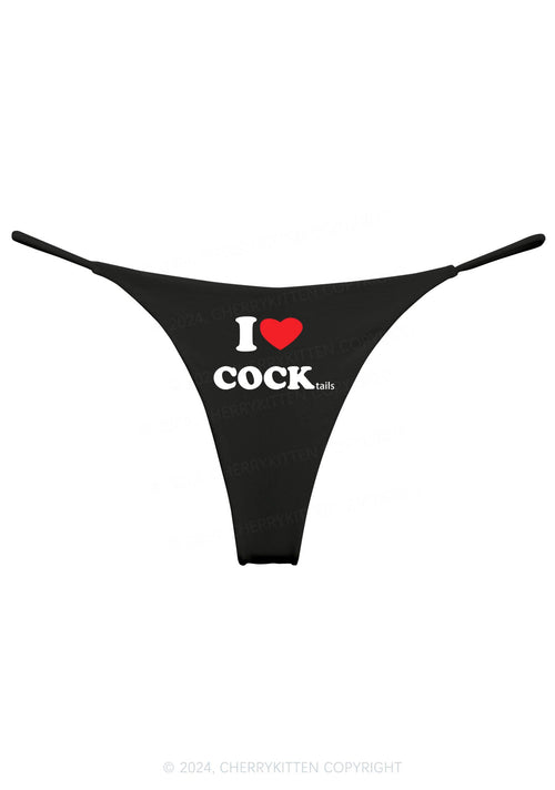 I Love Cocktails Panties