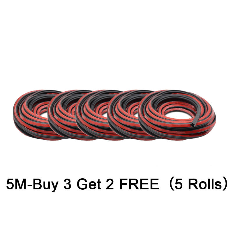🚗 BUY 2 GET 1 FREE! 🔇 Car Noise Reduction Dust-Proof Rubber Seal Strip – Easy Installation, Effective Sealing & Durable Material 🛠️
