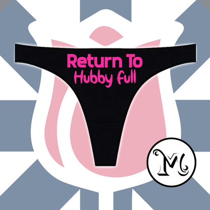 Return To Hubby Full Panties