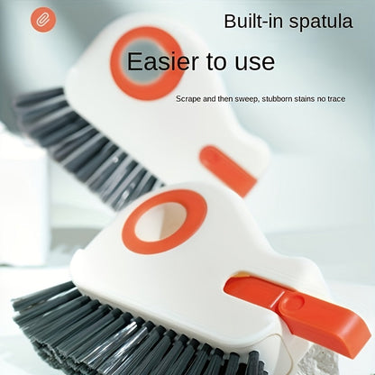 2pcs set| Window Track Cleaning Brush - Detachable Door & Window Sill Scrubber, Glass Corner Cleaner, Plastic Uncharged Ledge Gap Cleaner for Living Room, Bedroom, Kitchen, Use, Window Cleaning Brush | Durable Plastic Brush