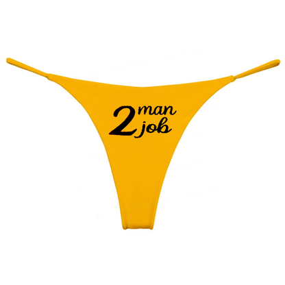 Two Man Job Panties