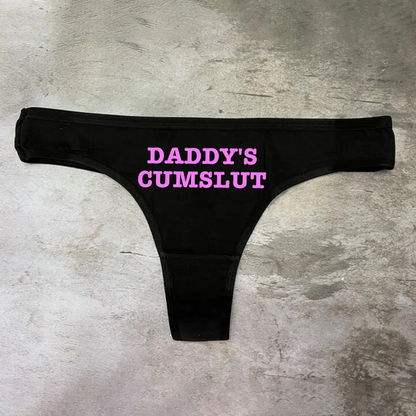 Daddy's Cumslut Panties