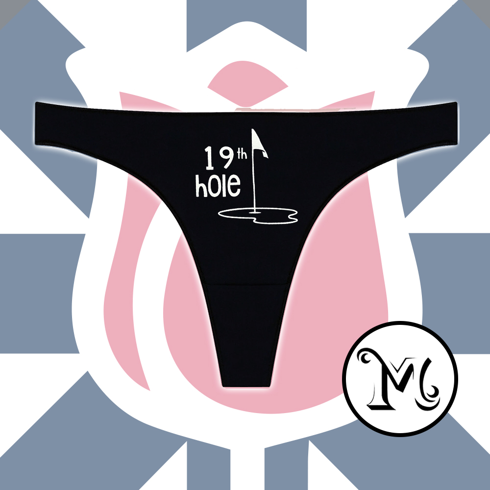 19th Hole Funny Golf Panties