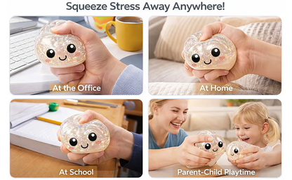 Expressive Dumpling Squishy -Fidget Toy