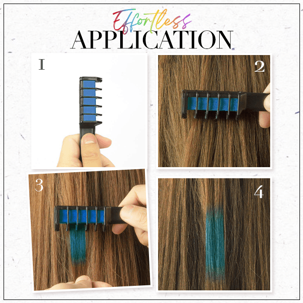 🎅Christmas Pre-sale-50% OFF✨Temporary Hair Dye Chalk Comb- Cruelty Free