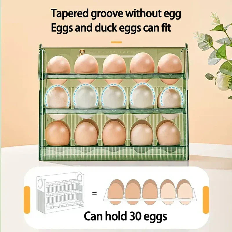 Egg Storage Organizer for Refrigerator