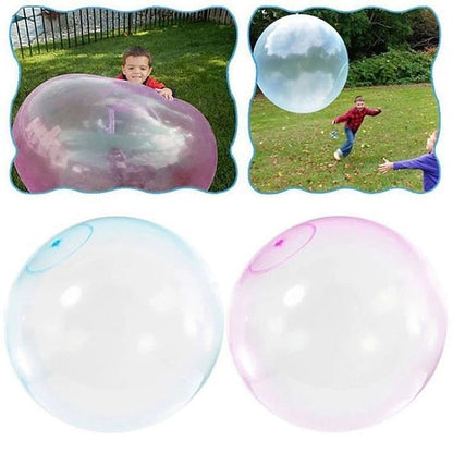 Bouncy Ball Elastic Super Large Beach Balloon Inflatable Funny Toy Ball for Garden Outdoor Indoor Play Christmas Gift