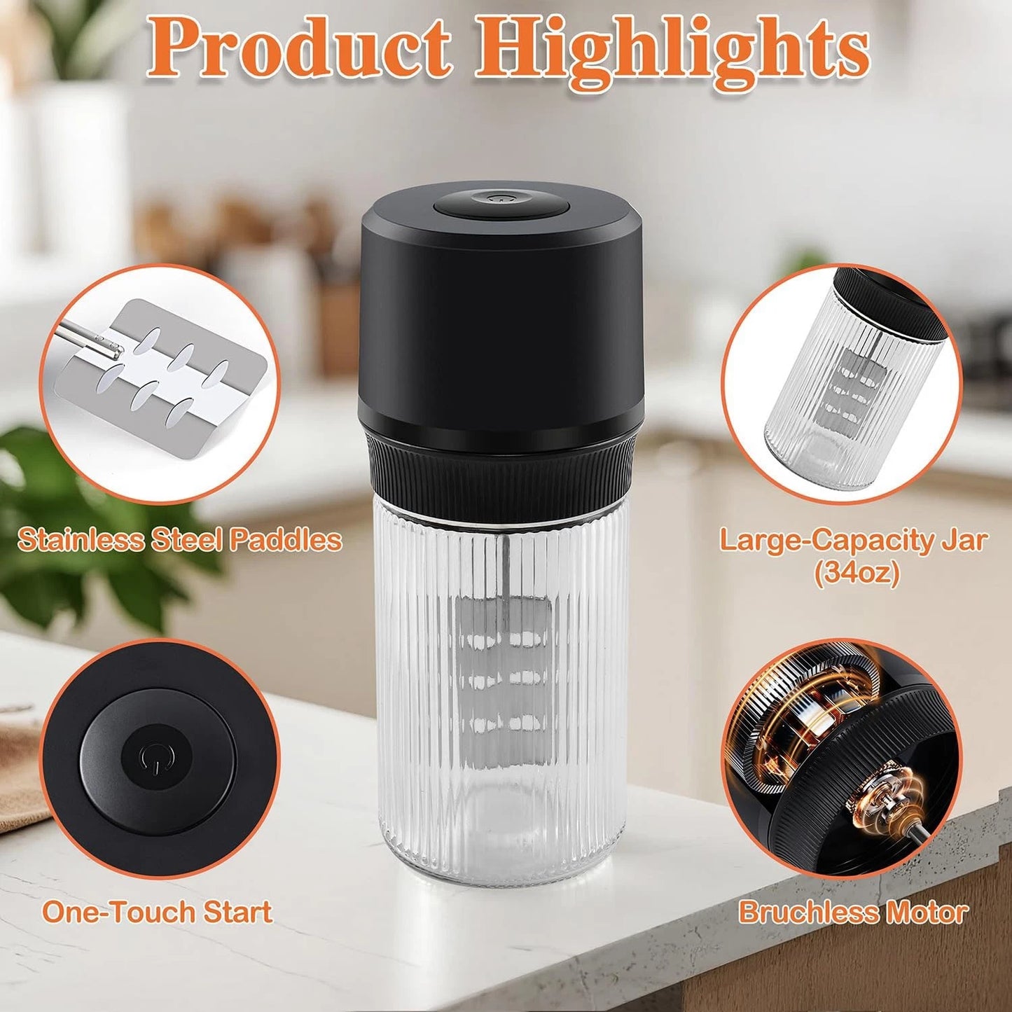 Electric Butter Churn – One-Touch Butter Maker in 5–10 Mins