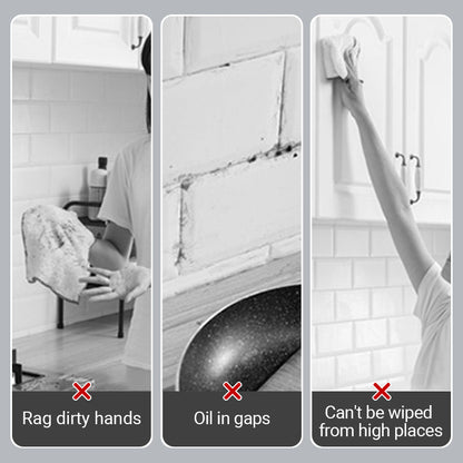 💥Hands-Free Lazy WipesAuto ClipClean grease without getting your hands dirtyBedroom KitchenMulti-Use💥