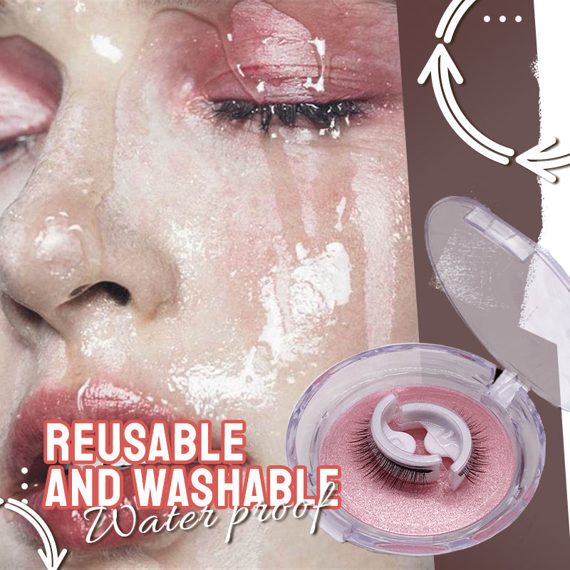 🎁Hot Sale 49% OFF✨👀Waterproof & Reusable Self-Adhesive Eyelashes