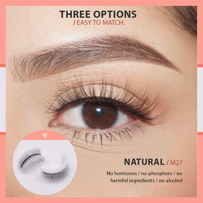 🎁Hot Sale 49% OFF✨👀Waterproof & Reusable Self-Adhesive Eyelashes
