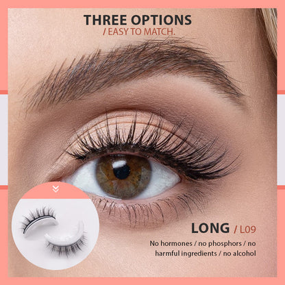 🎁Hot Sale 49% OFF✨👀Waterproof & Reusable Self-Adhesive Eyelashes