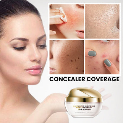 🌷2025 Hot Sale 49% OFF🍃Moisturizing Brightening Concealer Smooth Tone-Up Cream