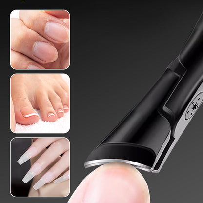 🔥New Hot Selling💥Wide Mouth Angled Nail Clippers --🍃Anti-Splash & Heavy Duty✨
