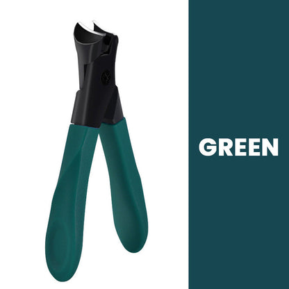 🔥New Hot Selling💥Wide Mouth Angled Nail Clippers --🍃Anti-Splash & Heavy Duty✨