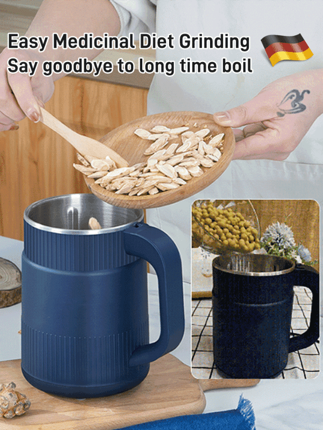 🎁Hot Sale 50% OFF⏳Large Capacity Electric High Speed Crushing and Grinding Cup 🫘