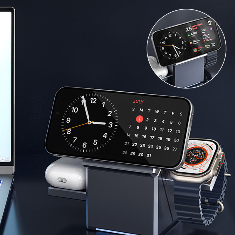 🔥3-in-1 Foldable Magnetic Wireless Charging Station