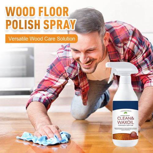 🔥Hot New Products🔥Wood Floor Cleaner & Polish Spray⏳time-limited special offer