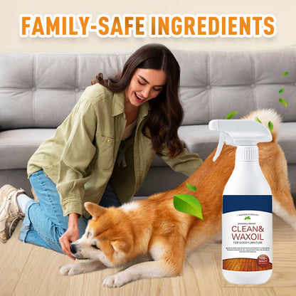🔥Hot New Products🔥Wood Floor Cleaner & Polish Spray⏳time-limited special offer