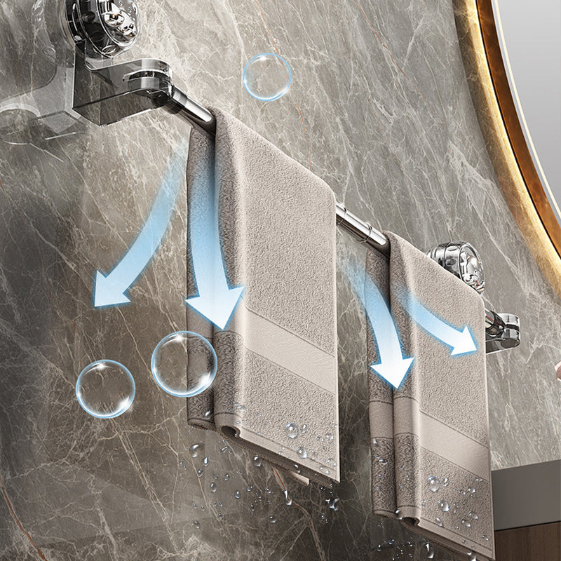 🛁 50% OFF LIMITED TIME! ✨ Adjustable Suction Cup Towel Bar - No Drill Installation & Rust-Proof Design for Bathroom Organization 🧻🔩