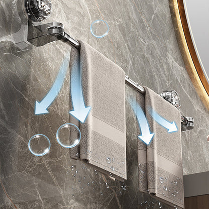 🛁 50% OFF LIMITED TIME! ✨ Adjustable Suction Cup Towel Bar - No Drill Installation & Rust-Proof Design for Bathroom Organization 🧻🔩