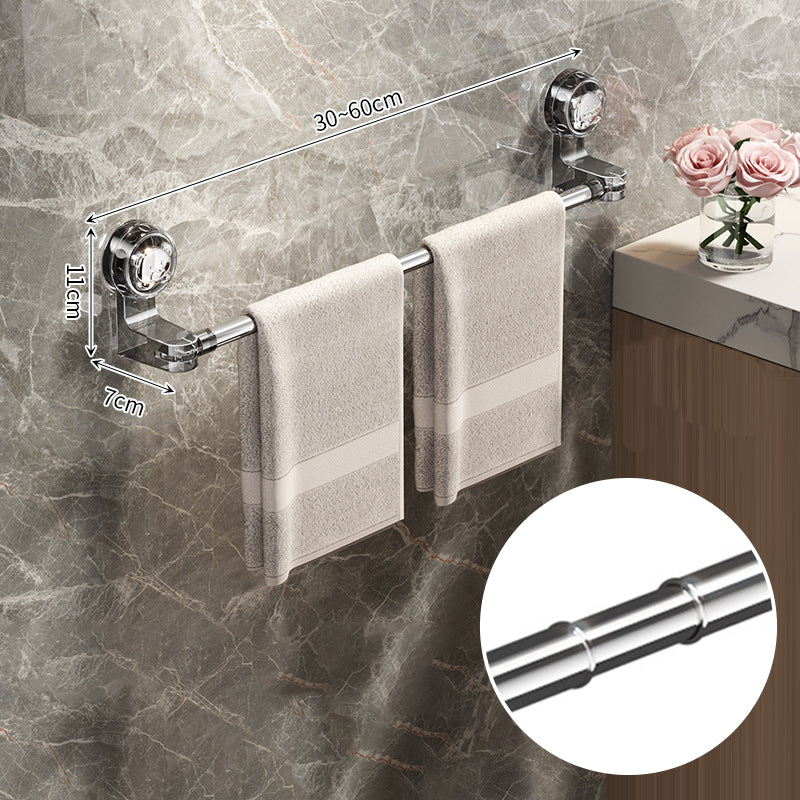 🛁 50% OFF LIMITED TIME! ✨ Adjustable Suction Cup Towel Bar - No Drill Installation & Rust-Proof Design for Bathroom Organization 🧻🔩