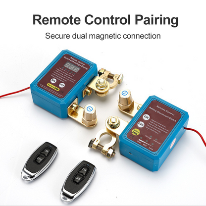 ⚡ Start your car smart! Wireless Battery Disconnect Switch – Anti-theft, energy-saving & super convenient!