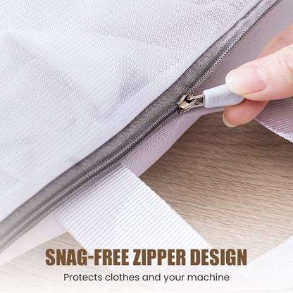 Portable Mesh Laundry Bags with Handle
