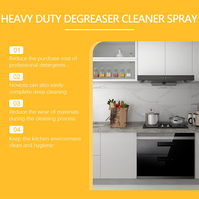 🔥Buy 2, get 1 free! Powerful Degreasing Kitchen Cleaner – Non-Toxic, Fast-Acting & Multifunctional 🧼✨