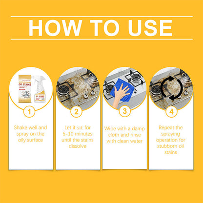 🔥Buy 2, get 1 free! Powerful Degreasing Kitchen Cleaner – Non-Toxic, Fast-Acting & Multifunctional 🧼✨