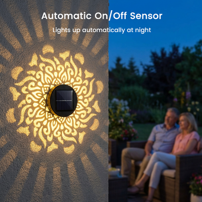 💓💓Surprise Price: Only $8.99!!🔥Solar-Powered Mandala Projector Light🎁🏠