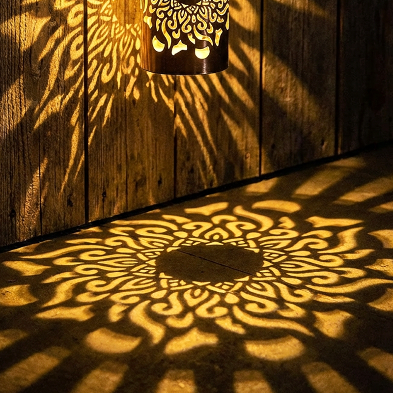 💓💓Surprise Price: Only $8.99!!🔥Solar-Powered Mandala Projector Light🎁🏠