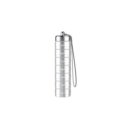 🔥HOT SALE 50% OFF✨7-Day Waterproof Portable Metal Travel Pill Organizer