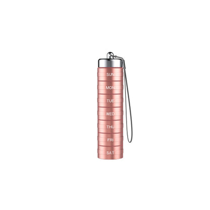 🔥HOT SALE 50% OFF✨7-Day Waterproof Portable Metal Travel Pill Organizer