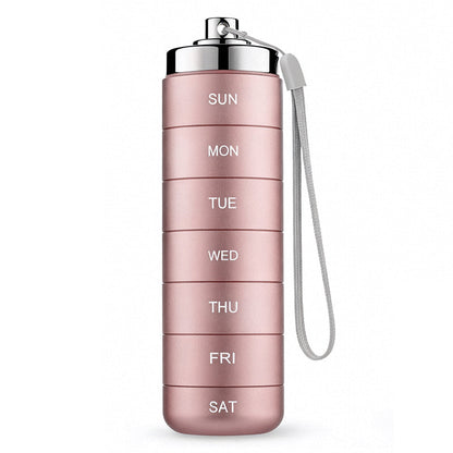 🔥HOT SALE 50% OFF✨7-Day Waterproof Portable Metal Travel Pill Organizer