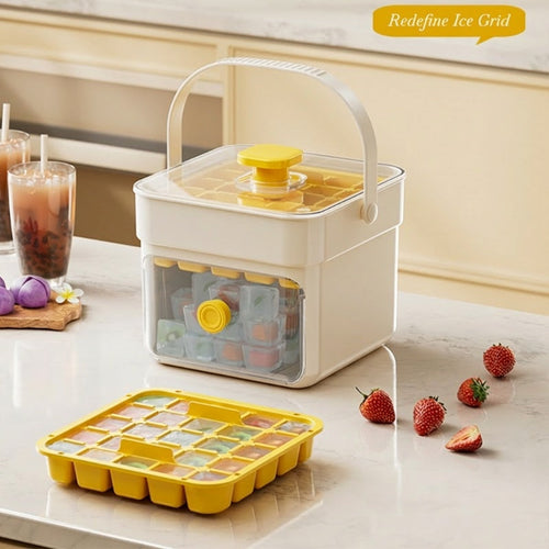 🔥HOT SALE 50%OFF🔥⏱️ Instant Ice Cubes in Seconds – Just Press & Release! 🧊✨