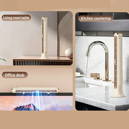 🥳2026 HOT SALE 50% OFF🥳Multi-Functional Bladeless Tower Fan