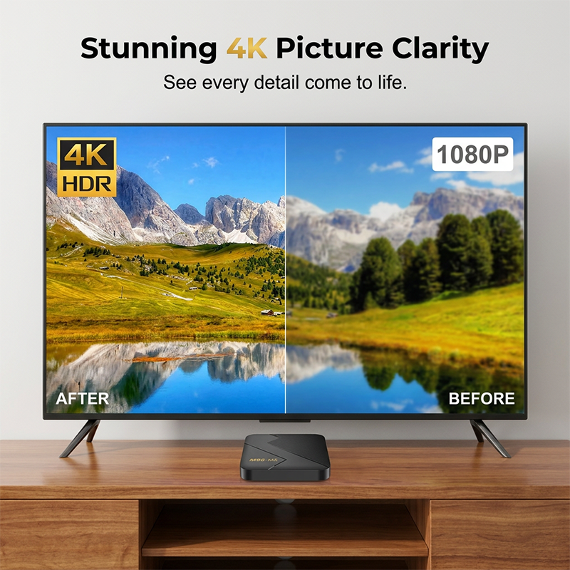 🔥2026 Hot Sale 50% OFF🔥Android TV Box with Bluetooth