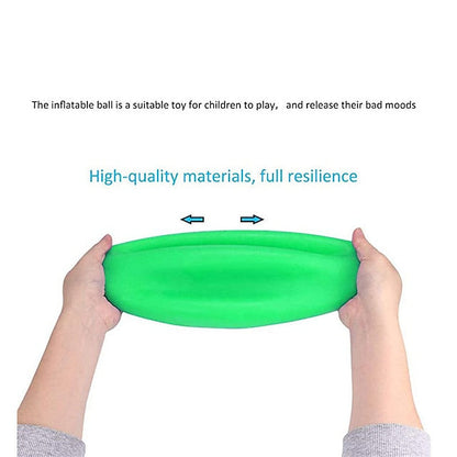 Bouncy Ball Elastic Super Large Beach Balloon Inflatable Funny Toy Ball for Garden Outdoor Indoor Play Christmas Gift
